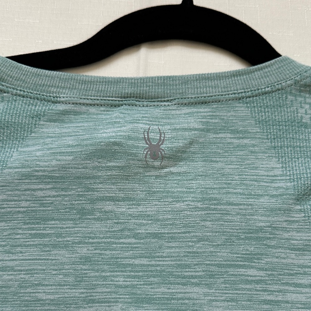 Spyder Active Teal Long Sleeve Tee - Picture 6 of 6